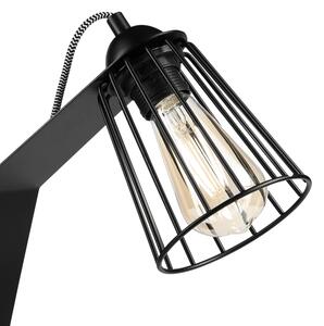 Lampada da tavolo NANDO 1xE27/15W/230V nera
