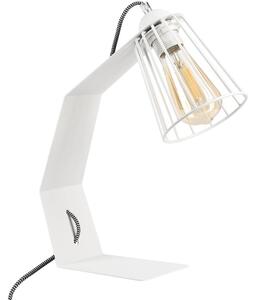 Lampada da tavolo NANDO 1xE27/15W/230V bianca