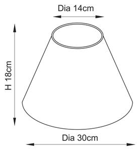 Endon 122515 - Lampada da tavolo AVEBURY 1xE27/10W/230V ottone/verde