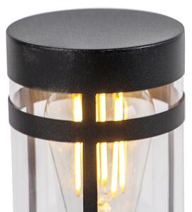 Lampada da esterno moderna nera 50 cm IP44 - GLEAM