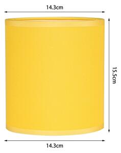 Brilagi - Lampada da parete LED NUBILA WOOD 1xE27/25W/230V + LED/3W rovere/bianco/giallo
