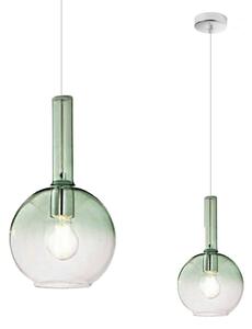 Sospensione vetro verde perenz lollipop 8554 ve 6247 cl - Perenz