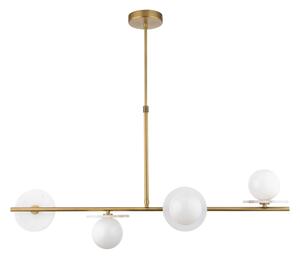 Endon 120038 - Lampadario a stelo CERCHIO 4xG9/5W/230V ottone