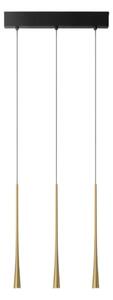 Lampadario classico gea luce dafne s3p fda3po led oro alluminio - Gea Luce