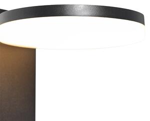 Lampada da esterno moderna in piedi nera 50 cm con LED IP44 - Esmee