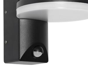 Lampada da parete per esterni nera con sensore di movimento LED IP54 - Esmee