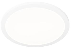 Plafoniera rotonda bianca 40cm dimmerabile 3 stati LED IP44 - STEVE