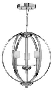 Quintiesse QN-MONDO3 - Lampadario LED a sospensione con cavo MONDO 3xG9/3W/230V, finitura cromo lucido