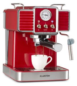 Klarstein Gusto Classico, macchina per caffe espresso, 1350 Watt, pressione 20 bar, serbatoio: 1,5 litri