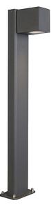 Lampioncino industriale antracite 65cm IP44 - BALENO