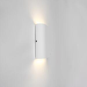 Lampada da parete moderna per esterni bianca 11,5 cm incluso LED - Batt