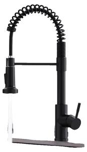 Miscelatore monocomando estraibile, rotazione a 360°, con controllo dell'acqua calda e fredda, modello SLT-03