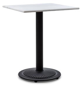 Blumfeldt Patras Onyx - Tavolino da bistro con marmo art-nouveau, 60 x 60 cm, altezza: 72 cm, base tonda
