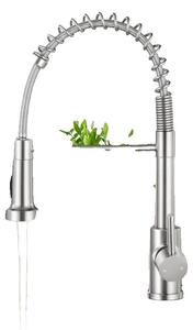 Rubinetto da cucina, con funzione spray estraibile, monocomando, modello SLT-03
