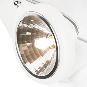 Plafoniera Faretto bianco 2 luci orientabile - NOX