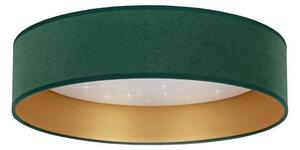 Brilagi - Plafoniera LED VELVET STAR LED/24W/230V d. 40 cm 3000K/4000K/6400K verde/oro