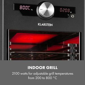 Klarstein Steakreaktor Core grill ad alta temperatura 2100W 800°C termometro a penetrazione