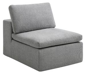 Poltrona in tessuto grigio - CORTOLINE