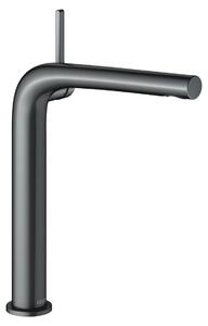 Miscelatore monocomando Keuco per lavabo 240 EDITION 400 senza scarico nero cromo spazzolato 51502130102