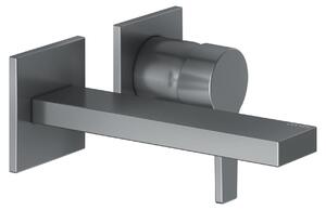 Miscelatore monocomando Keuco per lavabo EDITION 11 DN 15, da incasso Sporgenza 187 mm cromo nero spazzolato 51116130201