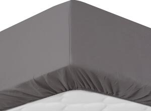 Sleepwise Soft Wonder-Edition, lenzuolo con angoli, 180-200 x 200 cm, microfibra, grigio scuro