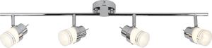 Heda LED 5W DE4/DREHB. Tubo spot, a 4 fiamme, ruotabile; G36832/77