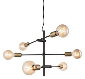 Lampada a sospensione Nordlux, Josefine, dimmerabile, Nero, Soggiorno, Metallo, Moderno