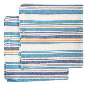 Set 2 tovaglioli Coastal Vibes in cotone e poliestere cm 42x42