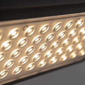 Lampada esterno Proiettore nero LED sensore di movimento IP65 solare - TEHO