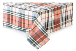 Tovaglia 8 posti Check in cotone e poliestere cm 140x240