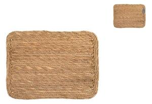 Tovaglietta rettangolare in giunco colore naturale cm 34x45