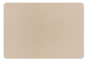 Set 12 tovagliette in ecopelle colore sabbia cm 43x30