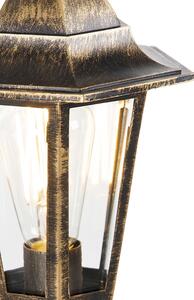 Lampione lanterna classica oro antico - NEW HAVEN
