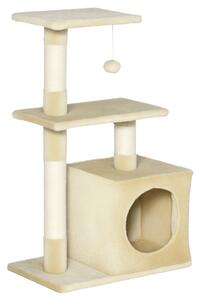 Tiragraffi Per Gatti PawHut - Alberino In Sisal 60cm Salvaspazio - Foto 5