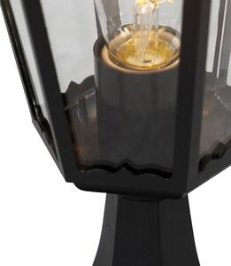 Base lanterna classica da esterno nera 48,6 cm IP44 - New Orleans