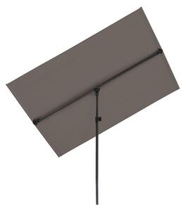 Blumfeldt Flex-Shade L ombrellone 130 x 180 cm poliestere UV 50 grigio scuro