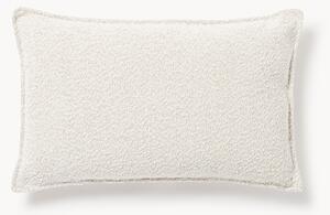 Cuscino decorativo grande in bouclé Lennon, 50 x 80 cm