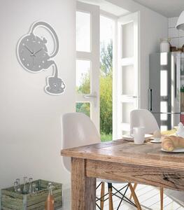 Bongelli Preziosi Orologio da parete in legno per arredare la cucina in stile moderno Legno Rovere Breeze Orologi di Design,Orologi Moderni Orologi da Parete per Cucina