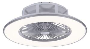 Ventilatore da soffitto grigio LED 2700 - 5000K - MAKI