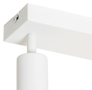 Faretto moderno bianco rettangolare a 2 luci - Facil