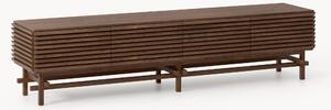 Credenza bassa grande in legno di quercia Pierce