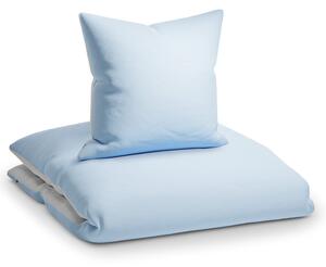 Sleepwise Soft Wonder-Edition, biancheria da letto, 135x200 cm, grigio-blu/bianco