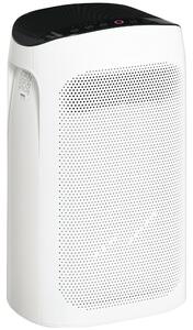 HOMCOM Purificatore d'Aria per Allergie con Filtro HEPA a Triplo Strato, 3 Velocità, Modalità Sonno, Timer, Area coperta 25-35m³|Aosom