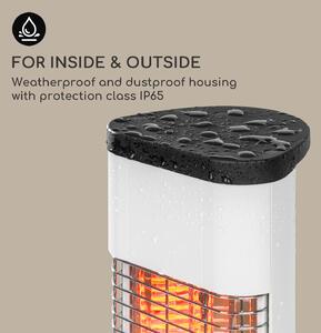 Blumfeldt Heat Guru Plus In & Out radiatore di calore 1200W 3 livelli termici telecomando