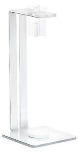 Vesta Portarotolo per carta da cucina con struttura in plexiglass moderna Like Water Plexiglass Bianco Portatovaglioli da Tavolo