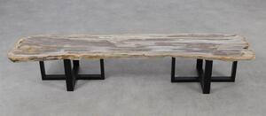 Tavolo consolle in legno pietrificato - 55500