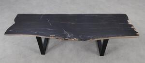 Tavolo consolle in legno pietrificato - 54268