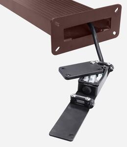 Brilagi - Lampada LED da esterno RIANO LED/8W/230V marrone IP65 80 cm