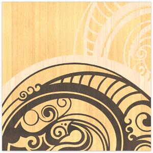 Lignis Quadro decorativo moderno in legno dallo stile astratto 