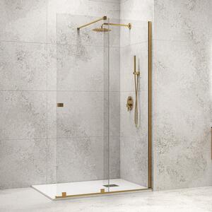 Box doccia walk in scorrevole 120 cm finitura oro | KNM4000W-G - KAMALU